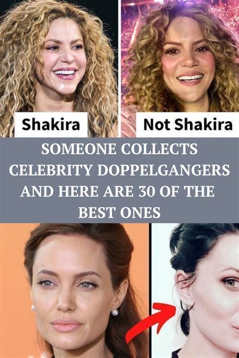 Someone Collects Celebrity Doppelgangers And Here .